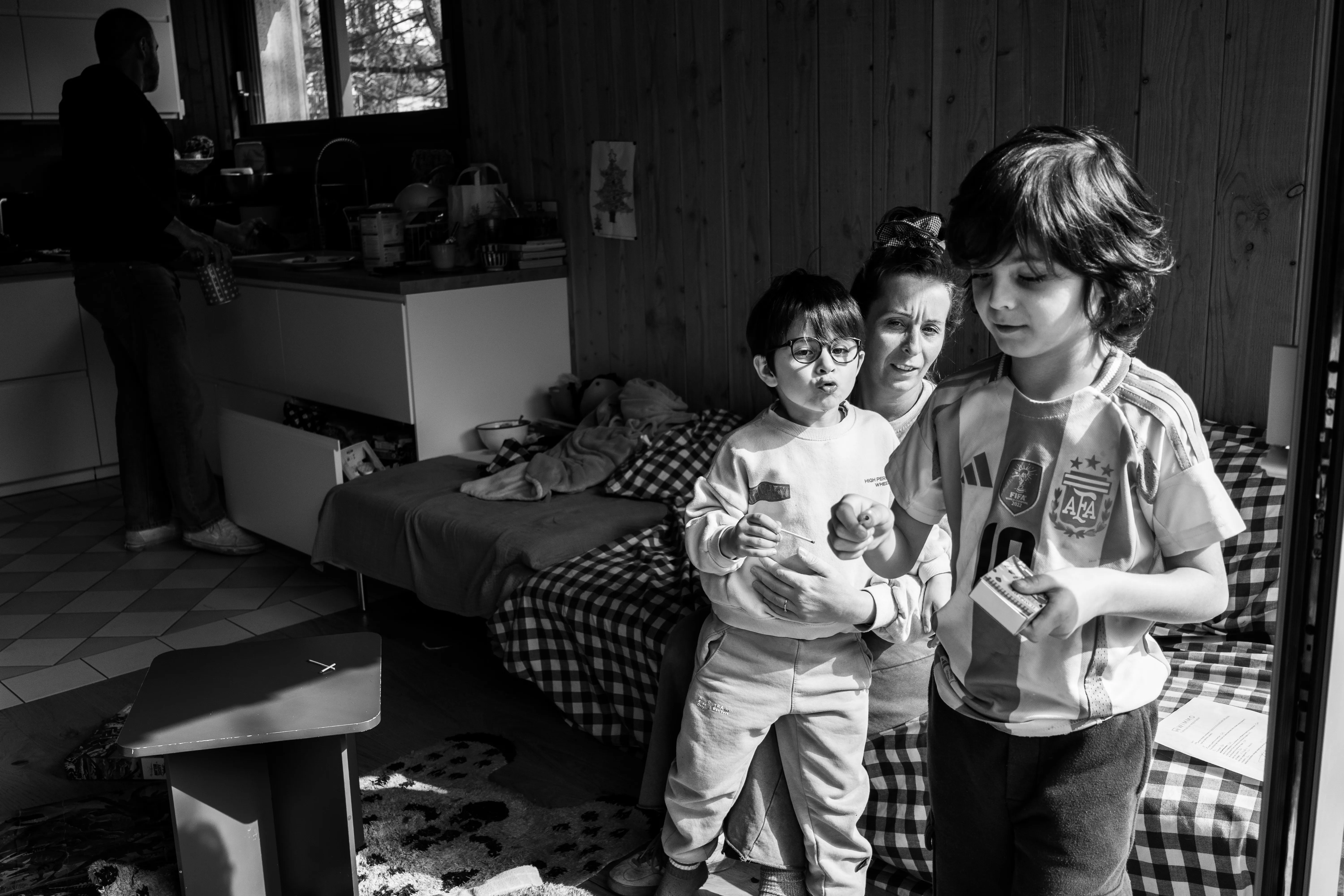 Ezequiel et Pia, photographie de la série