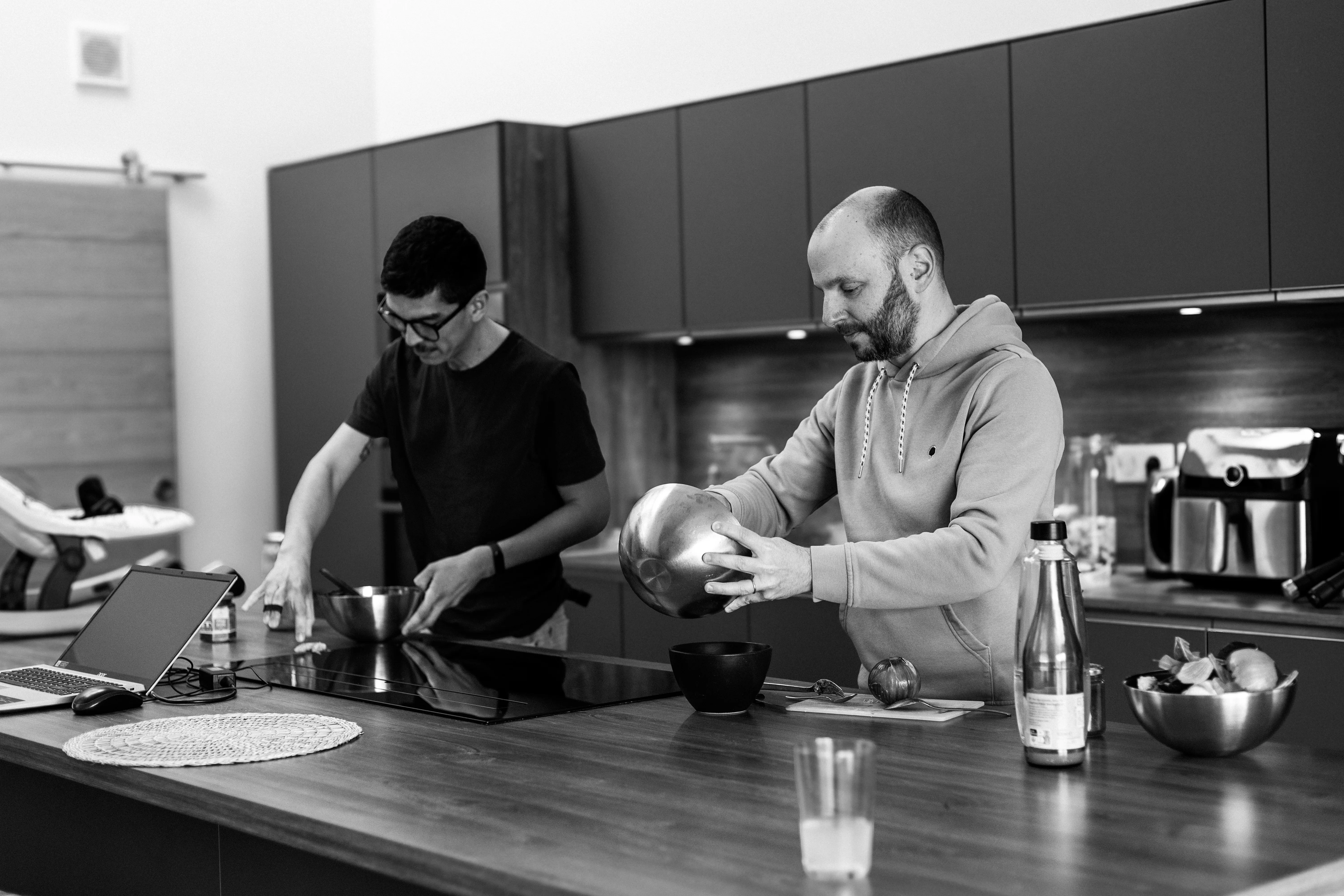 Ignacio et Damien, photographie de la série